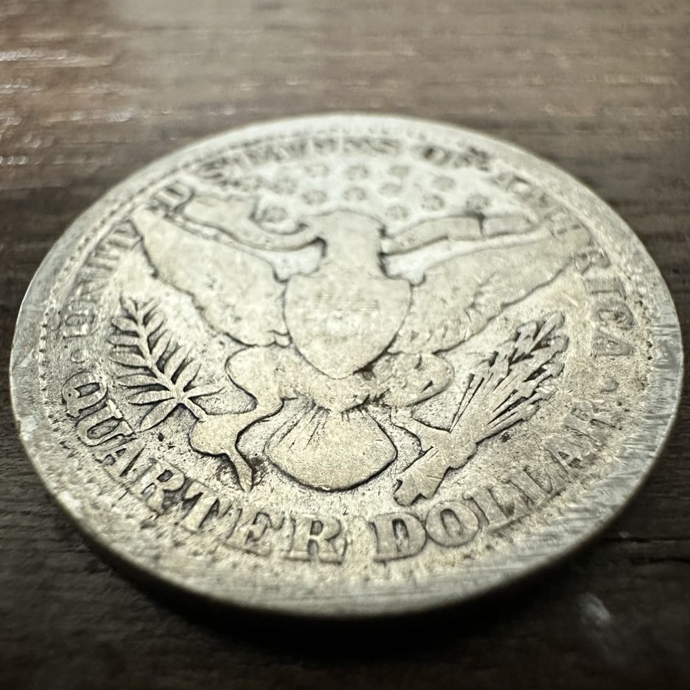 Barber Quarter Dollar - 1892-1916  coin collectible - Main Image 2