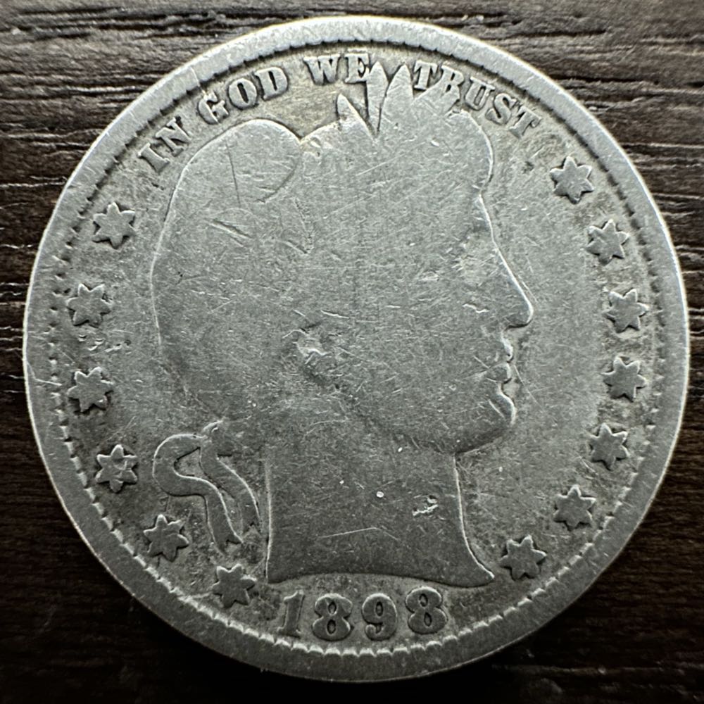 Barber Quarter Dollar - 1892-1916  coin collectible - Main Image 3