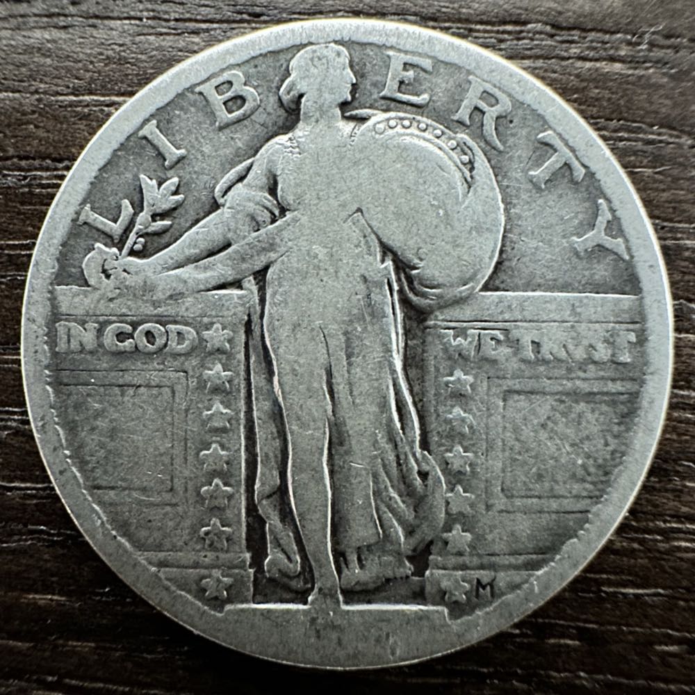 Standing Liberty Quarter Dollar - 1916-1930  coin collectible - Main Image 3