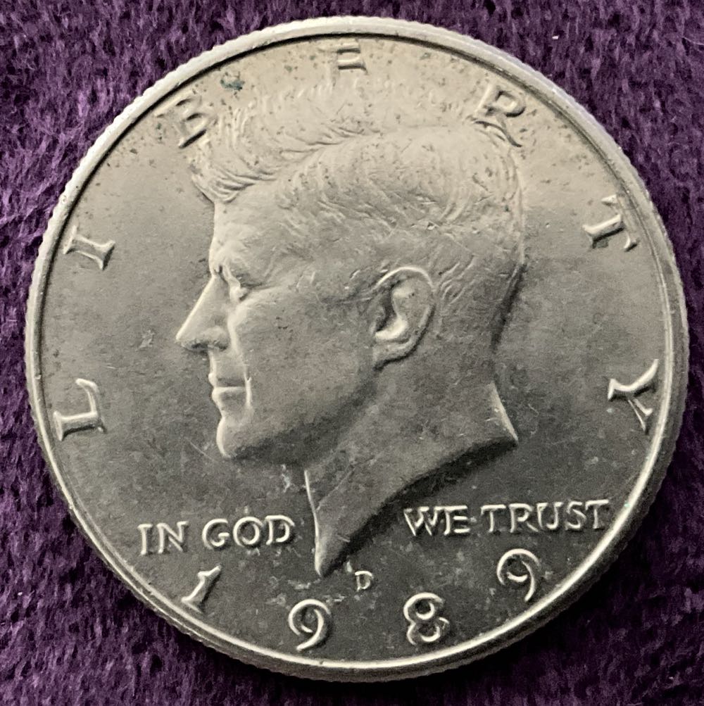 Half Dollar JFK 1989 D 2  coin collectible - Main Image 3