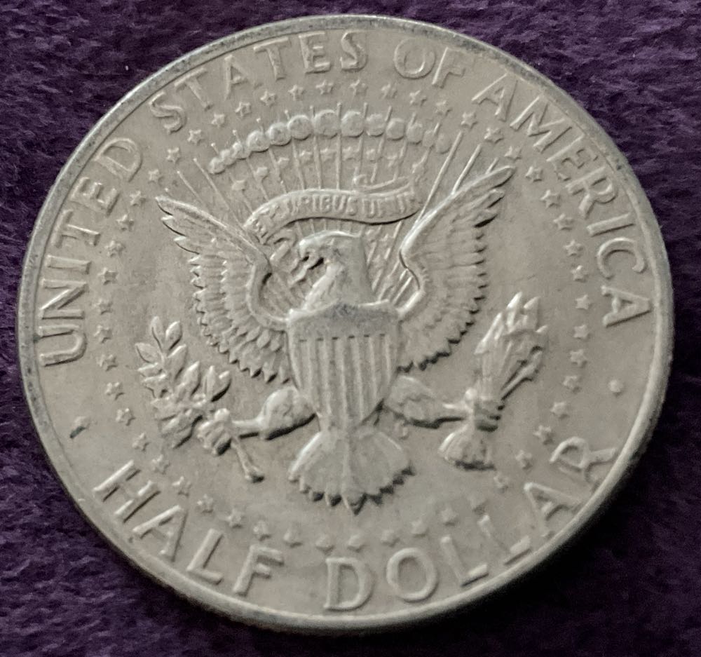 Half Dollar JFK 1972 D 1  coin collectible - Main Image 2