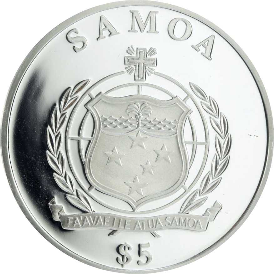 SAMOA VT 08.5 Weltmeisterzug  coin collectible - Main Image 2