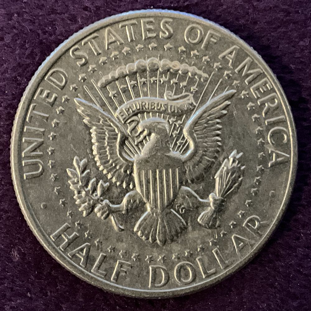 Half Dollar JFK 1972 D 2  coin collectible - Main Image 4