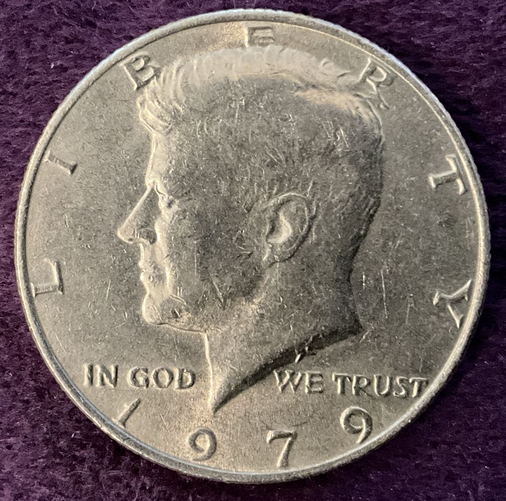 Half Dollar JFK 1980 D 1  coin collectible - Main Image 3
