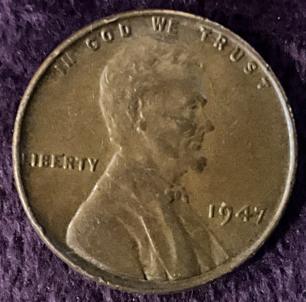 Penny 1947 Lincoln  1  coin collectible - Main Image 3