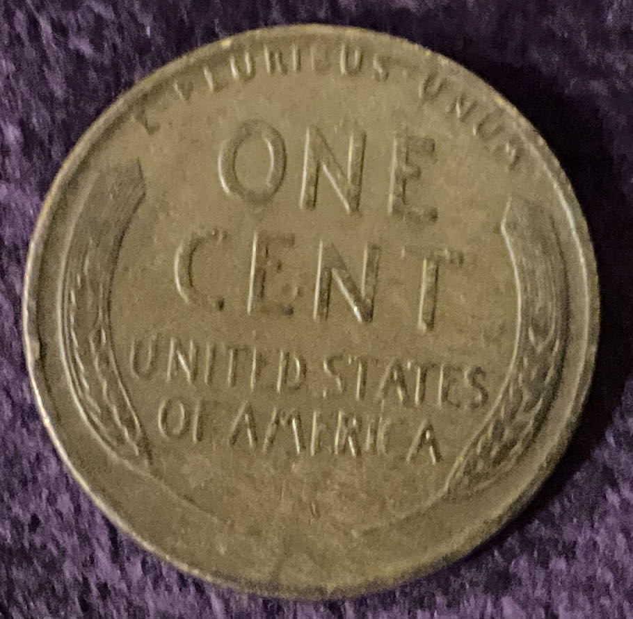 Penny 1939 Lincoln  5  coin collectible - Main Image 4
