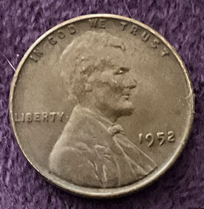 Penny 1952 Lincoln  1  coin collectible - Main Image 3