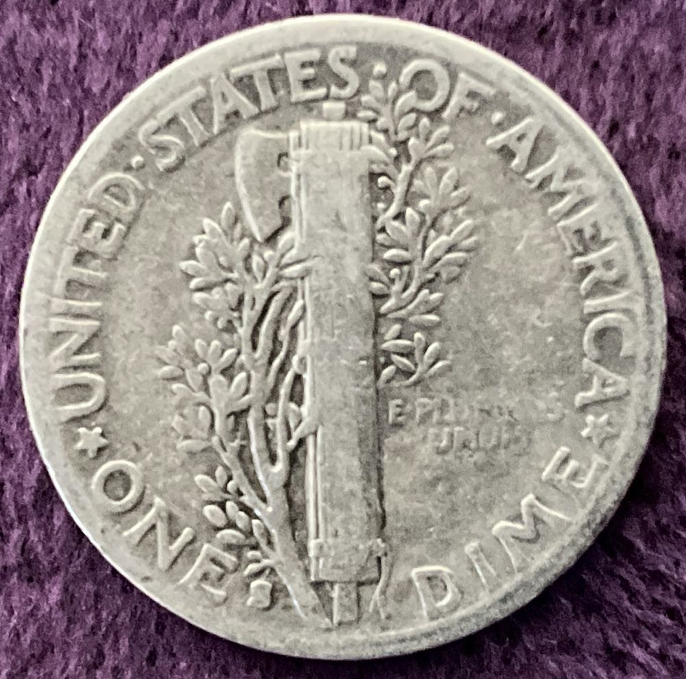 Dime 1942 S Mercury  coin collectible - Main Image 4