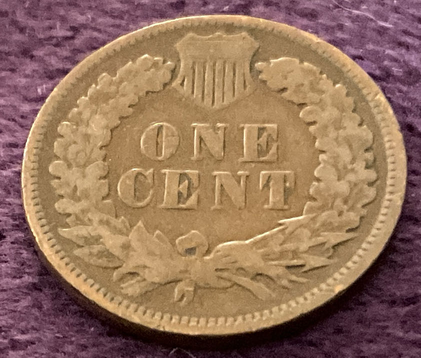 Penny 1897 Indian Head  coin collectible - Main Image 2