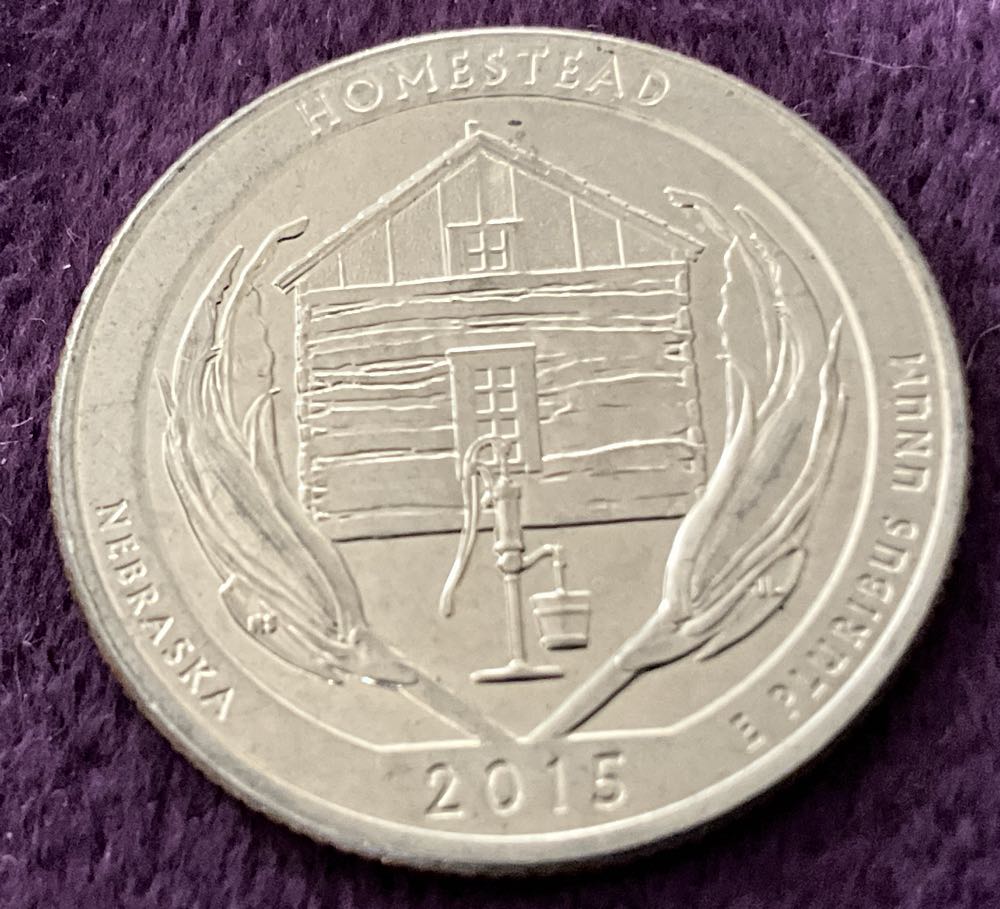 Washington Quarter 2015 D Homestead  coin collectible - Main Image 2