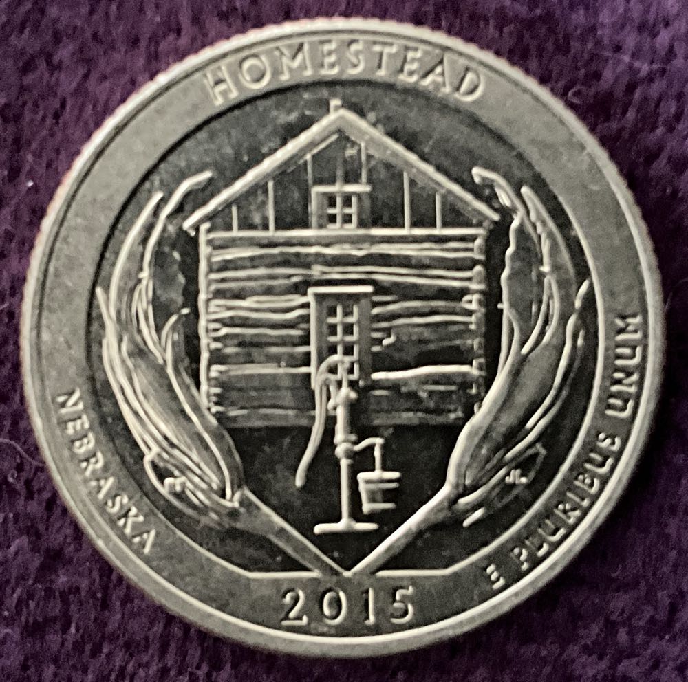 Washington Quarter 2015 D Homestead  coin collectible - Main Image 4