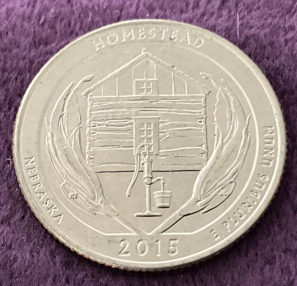 Washington Quarter 2015 D Homestead  coin collectible - Main Image 2