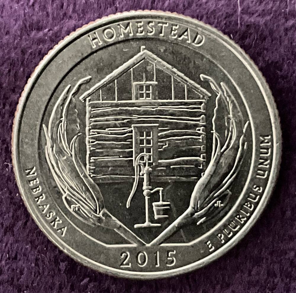 Washington Quarter 2015 D Homestead  coin collectible - Main Image 4