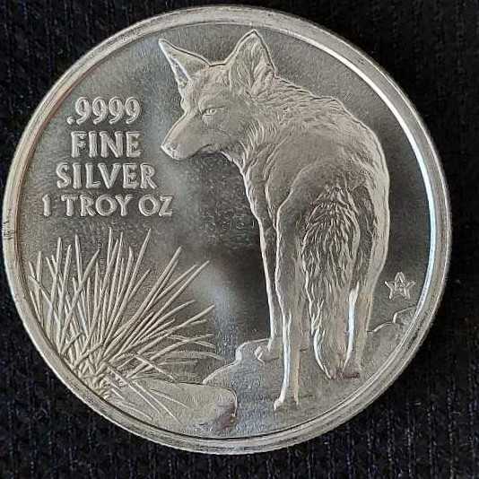 Texas Mint Coyote  coin collectible - Main Image 2