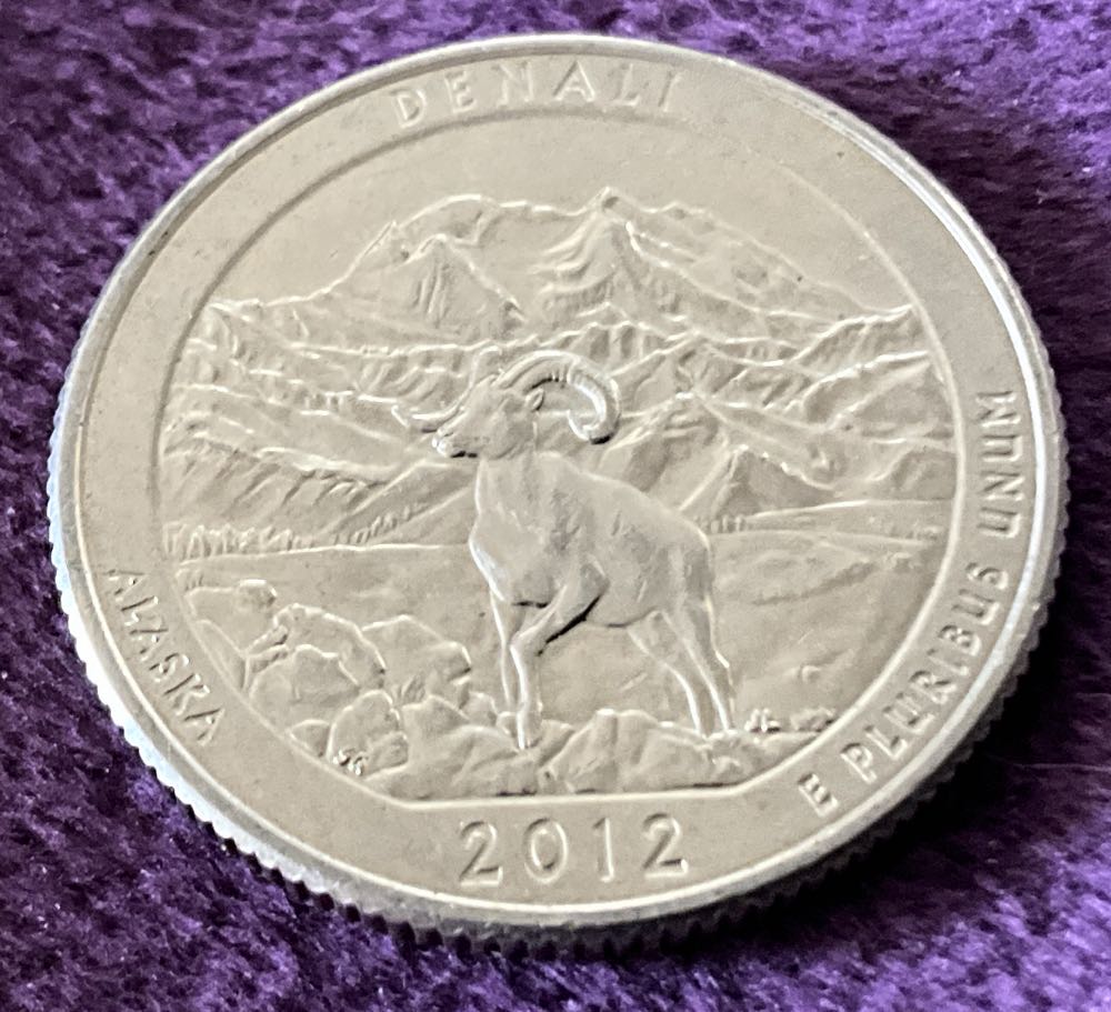 Washington Quarter 2012 D Denali  coin collectible - Main Image 2