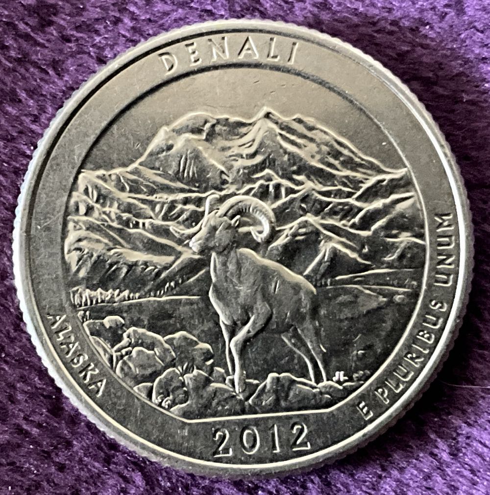Washington Quarter 2012 D Denali  coin collectible - Main Image 4
