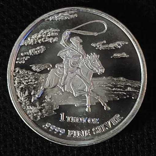Texas Mint Cowboy  coin collectible - Main Image 2