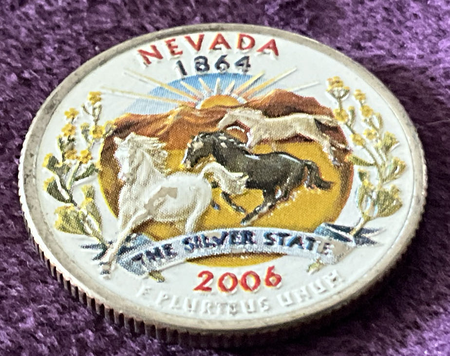 Washington Quarter 2006 P Nevada  coin collectible - Main Image 2