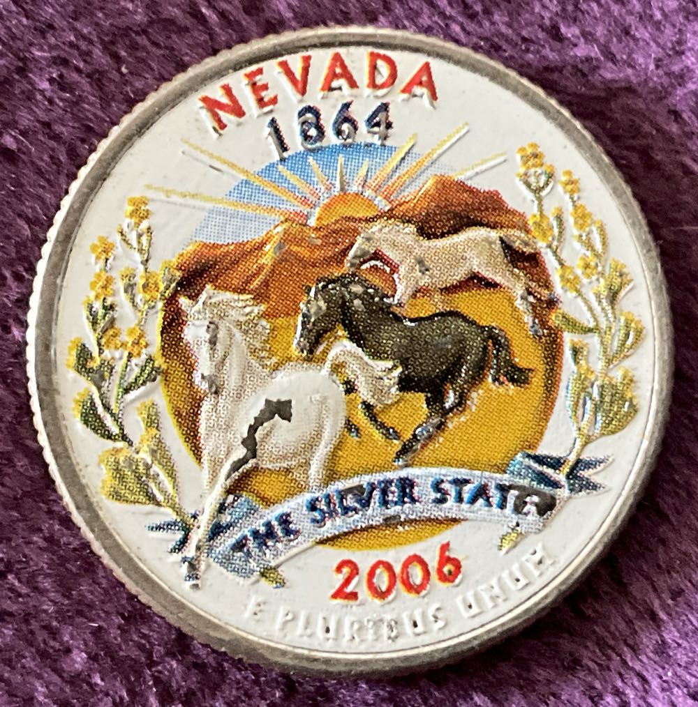 Washington Quarter 2006 P Nevada  coin collectible - Main Image 4