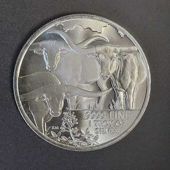 Texas Mint Longhorn  coin collectible - Main Image 2