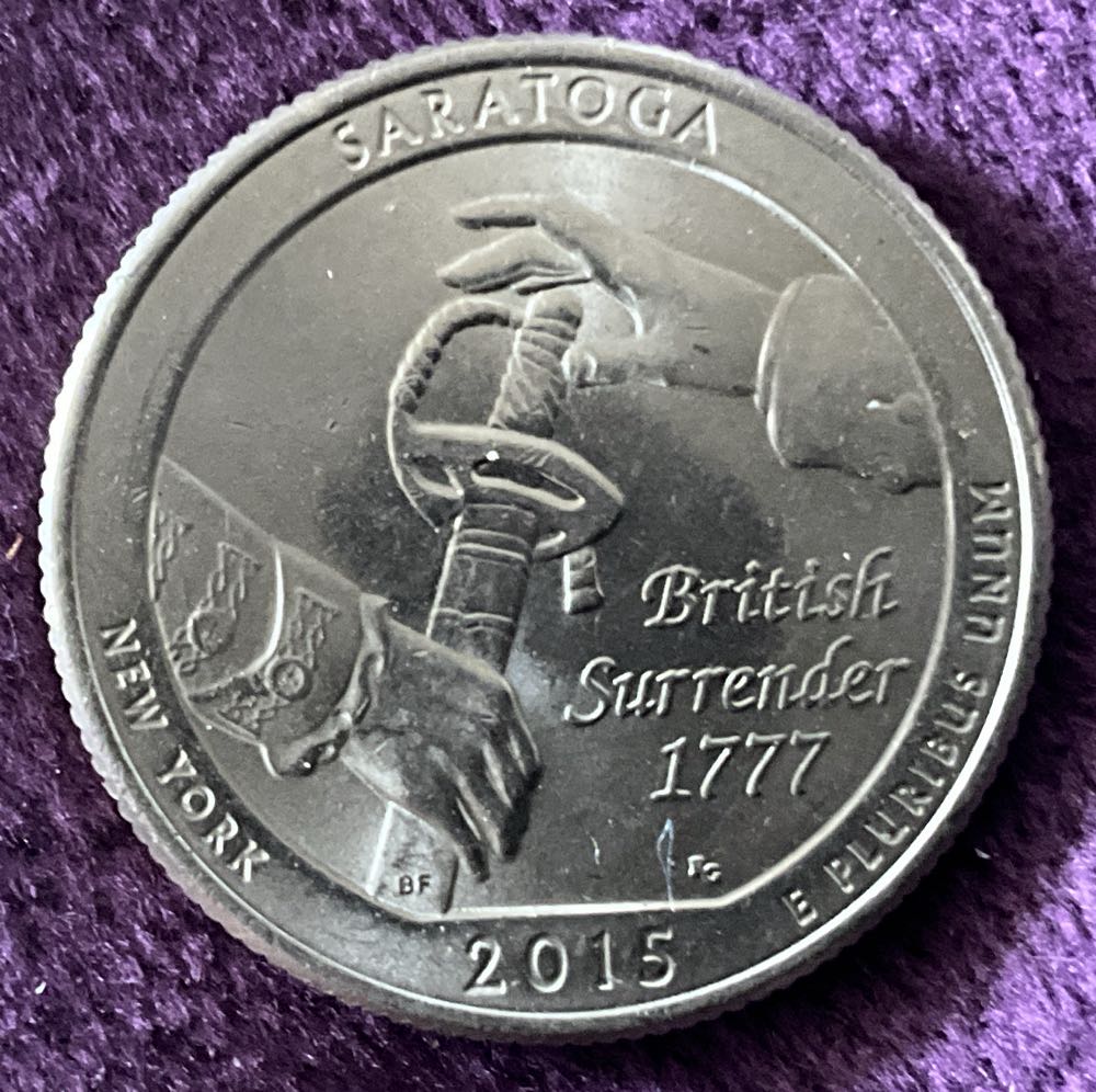 2015 D Saratoga  coin collectible - Main Image 4