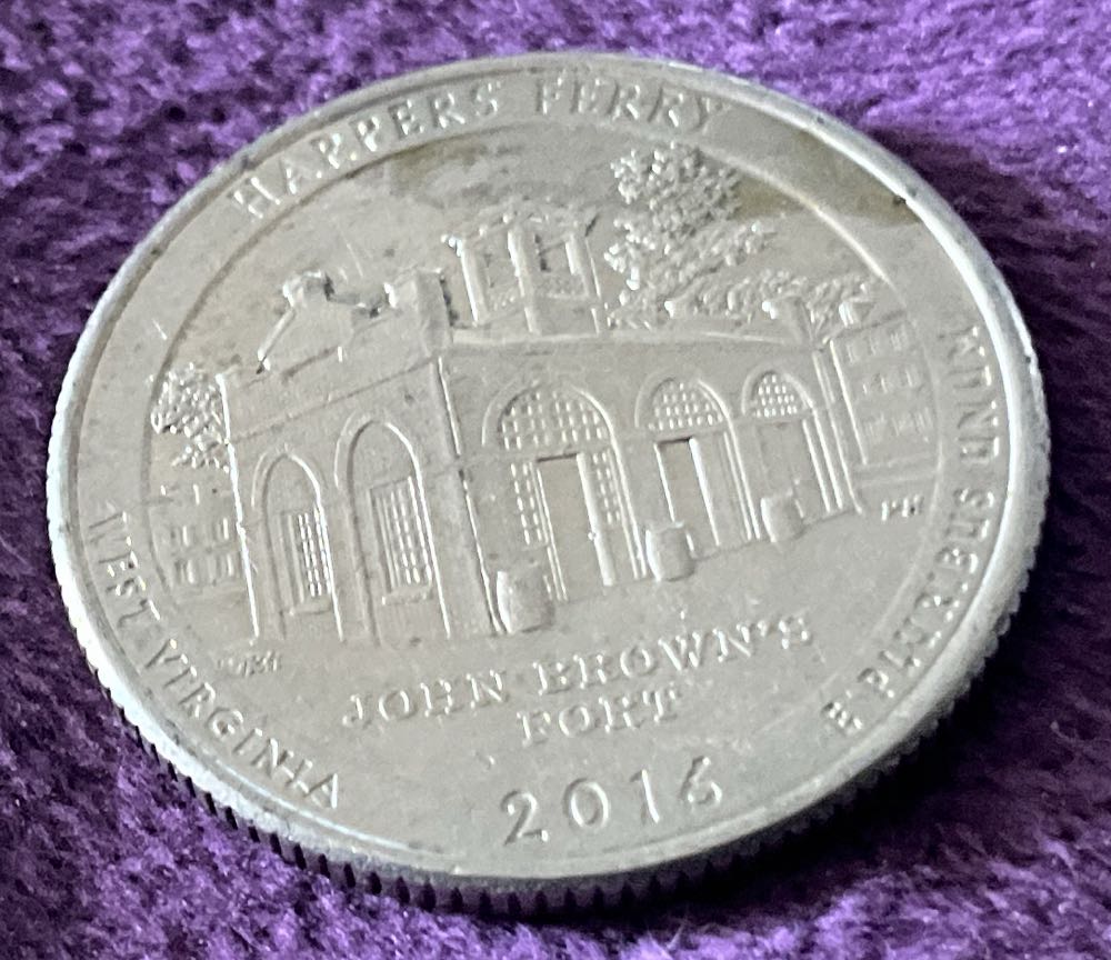 Washington Quarter 2016 D Harper’s Ferry  coin collectible - Main Image 2