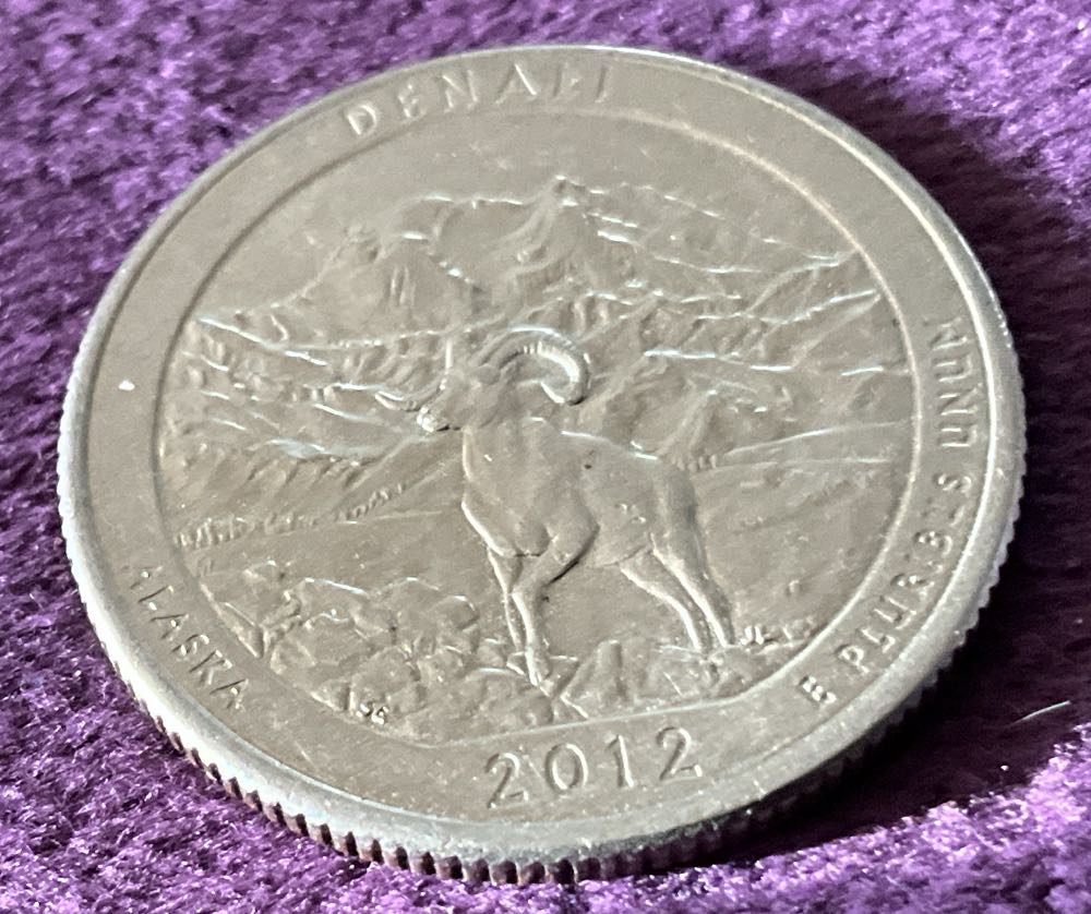 Washington Quarter 2012 D Denali  coin collectible - Main Image 2