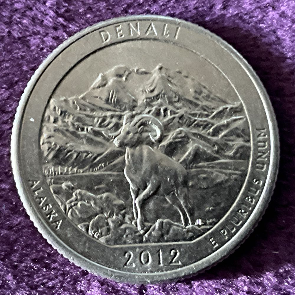 Washington Quarter 2012 D Denali  coin collectible - Main Image 4