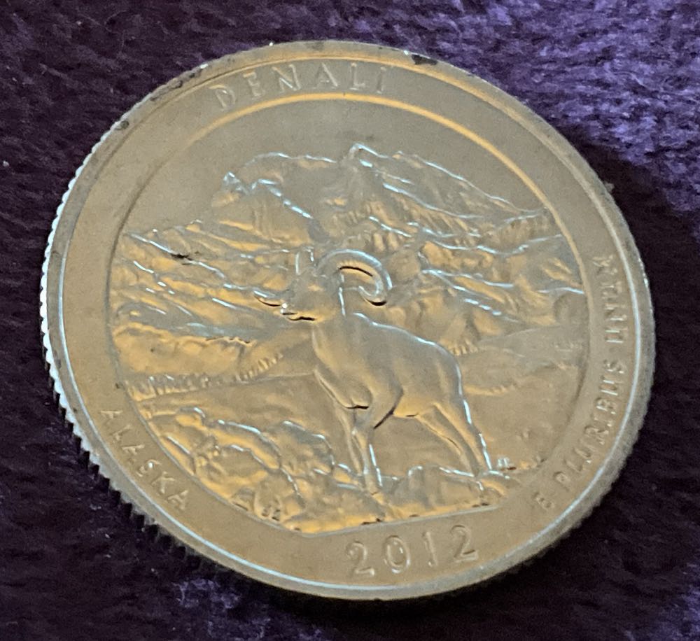 Washington Quarter 2012 D Denali  coin collectible - Main Image 2