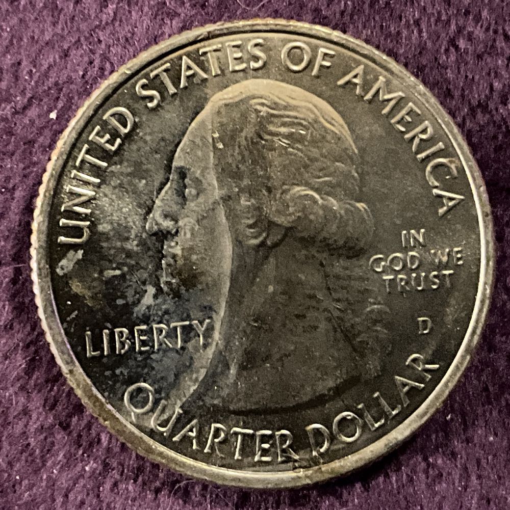 Washington Quarter 2019 D American Memorial Parkway  coin collectible - Main Image 3