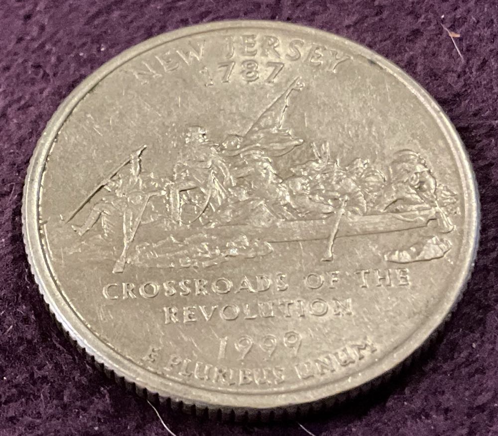 Quarter New Jersey 1999 D 1  coin collectible - Main Image 2