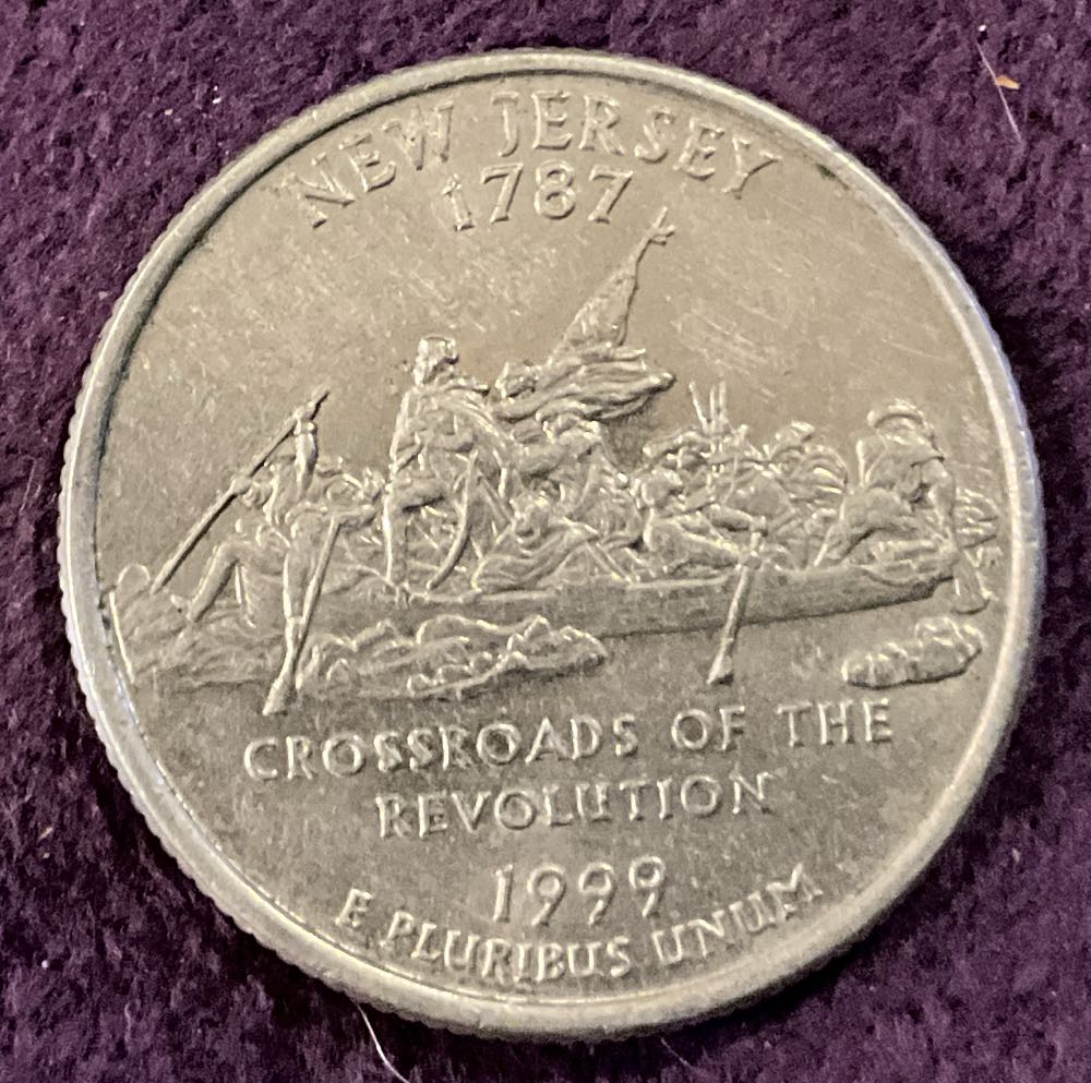 Quarter New Jersey 1999 D 1  coin collectible - Main Image 4