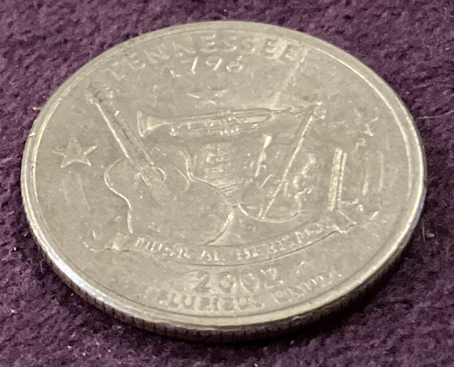 Washington Quarter 2002 P Tennessee  coin collectible - Main Image 2