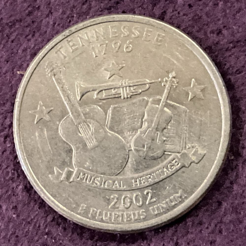Washington Quarter 2002 P Tennessee  coin collectible - Main Image 4