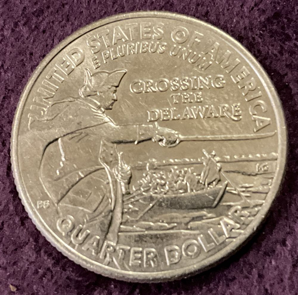 Washington Quarter 2021 D Crossing The Delaware  coin collectible - Main Image 4