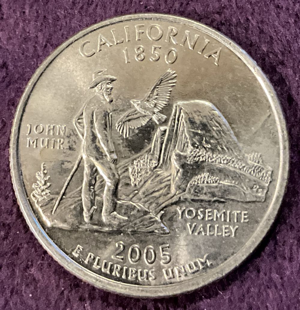 Washington Quarter 2005 D California  coin collectible - Main Image 4