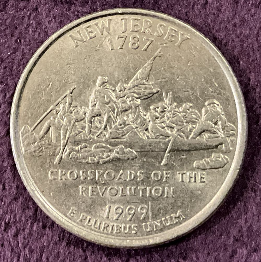 Quarter New Jersey 1999 P 1  coin collectible - Main Image 4