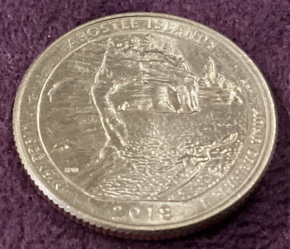 Washington Quarter 2018 D Apostle Islands  coin collectible - Main Image 2