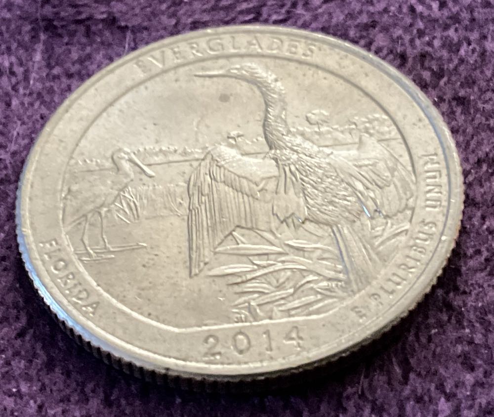 Everglades NP 2014 (D)  coin collectible - Main Image 2