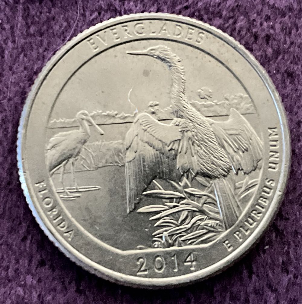 Everglades NP 2014 (D)  coin collectible - Main Image 4