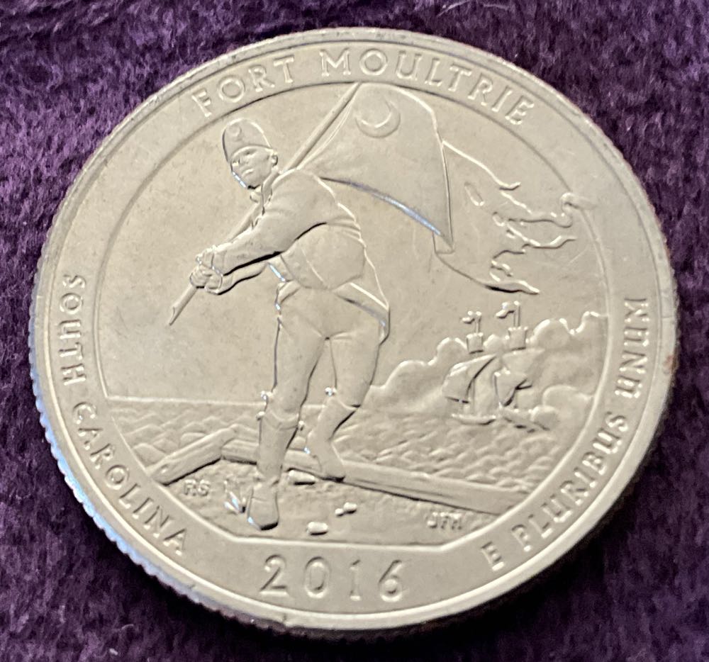 Washington Quarter 2016 D Fort Moultrie  coin collectible - Main Image 2