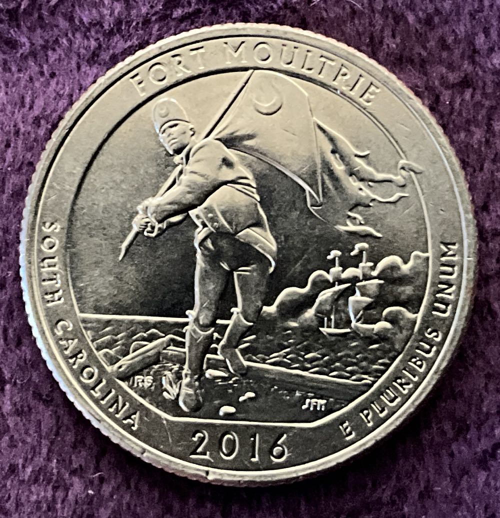 Washington Quarter 2016 D Fort Moultrie  coin collectible - Main Image 4