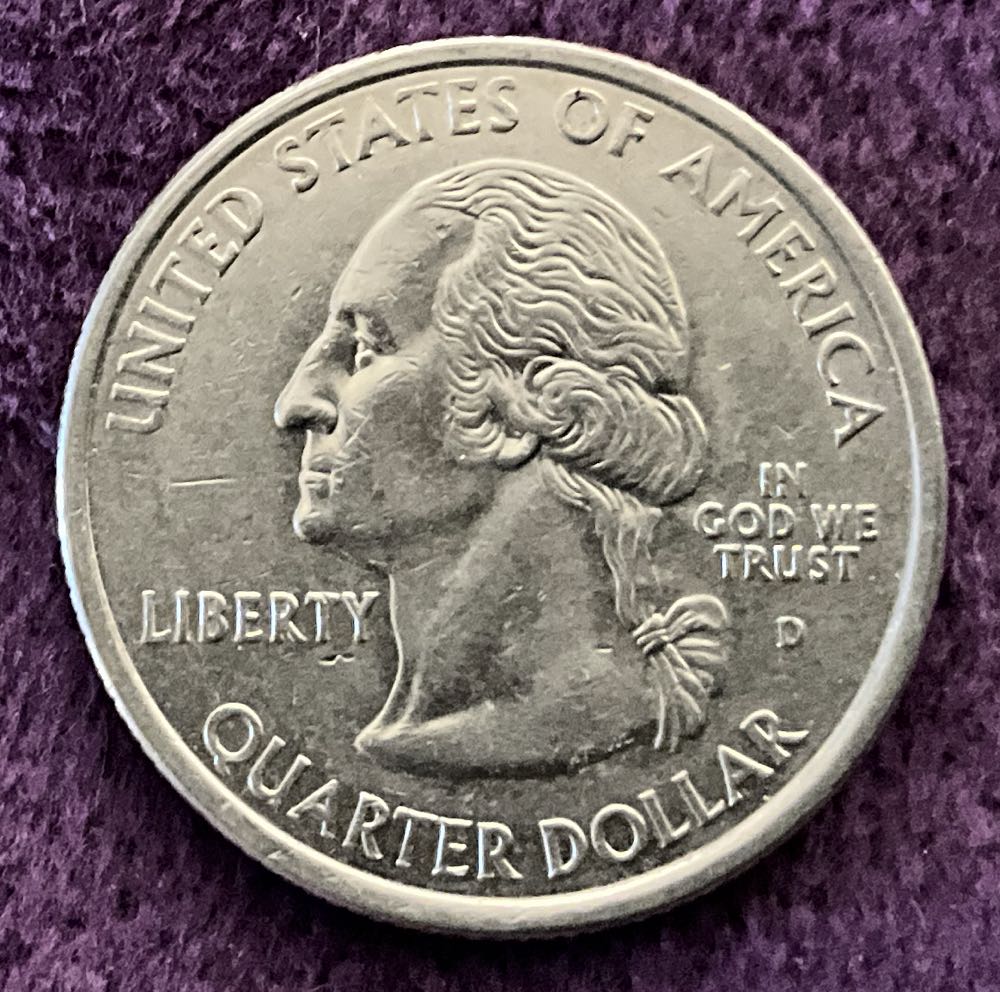 Washington Quarter Massachusetts 2000 D 2  coin collectible - Main Image 3