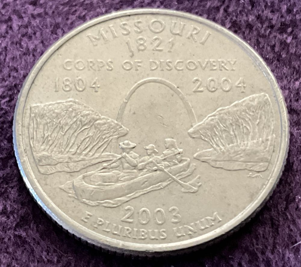 Washington Quarter 2003 P Missouri  coin collectible - Main Image 2