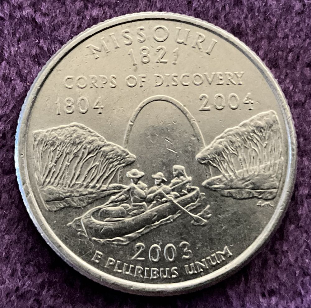 Washington Quarter 2003 P Missouri  coin collectible - Main Image 4