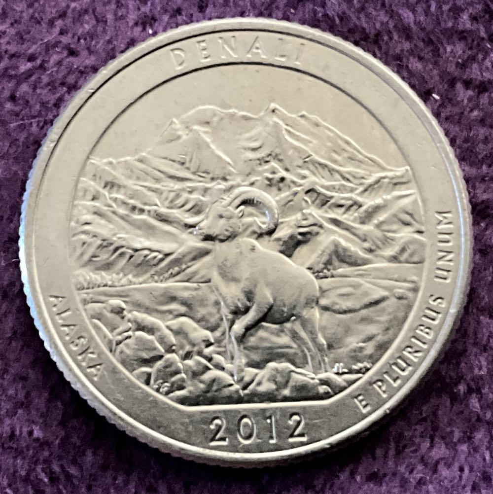 Washington Quarter 2012 D Denali  coin collectible - Main Image 4