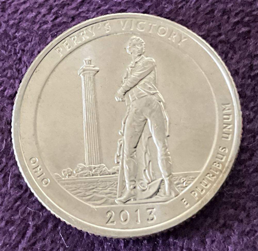 Washington Quarter 2013 D Perry’s Victory  coin collectible - Main Image 2