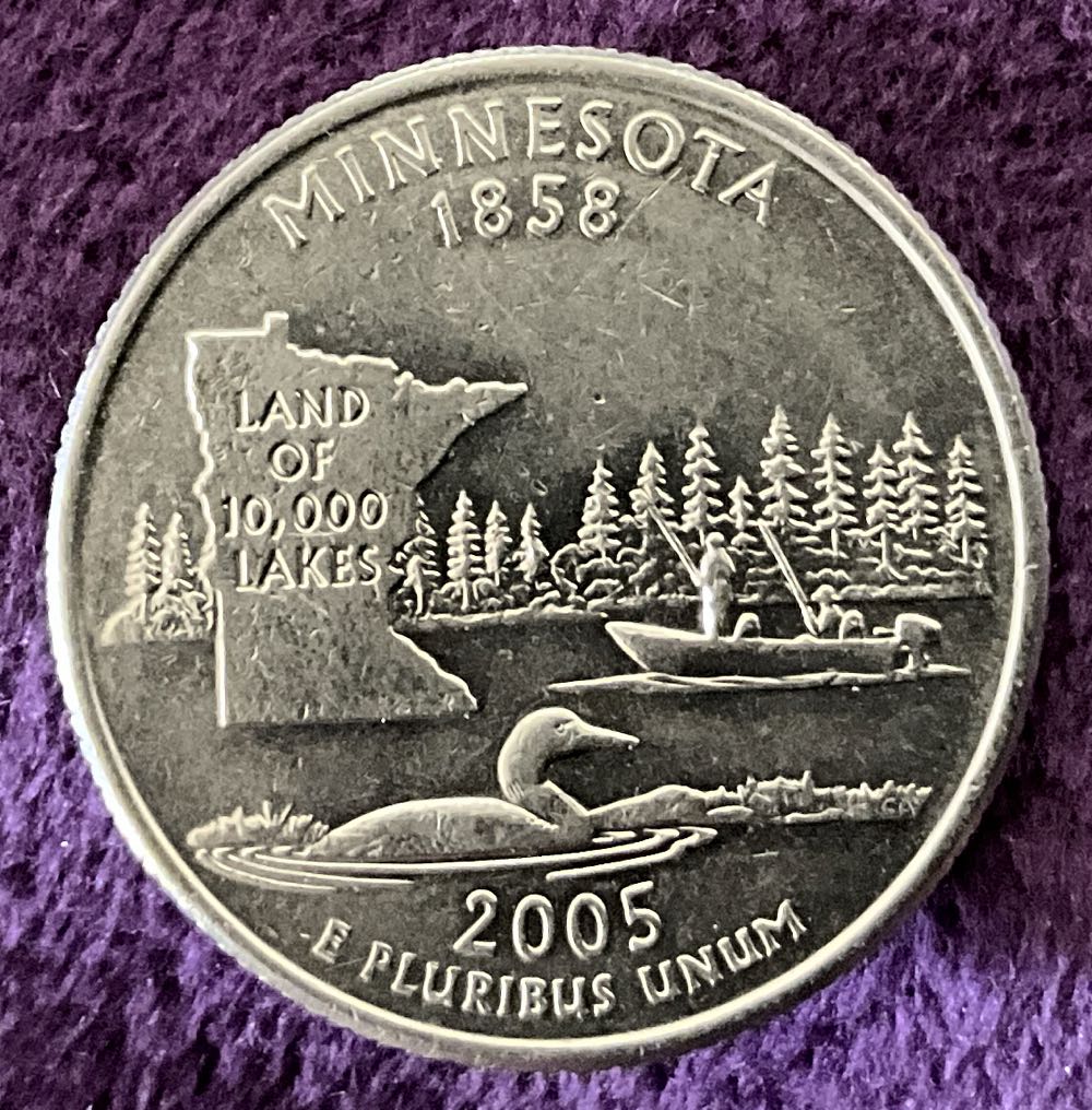 Washington Quarter 2005 D Minnesota  coin collectible - Main Image 4