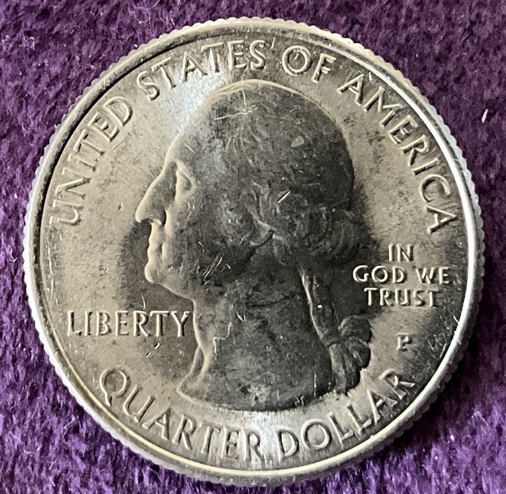 Washington Quarter 2020 P Salt River Bay  coin collectible - Main Image 3