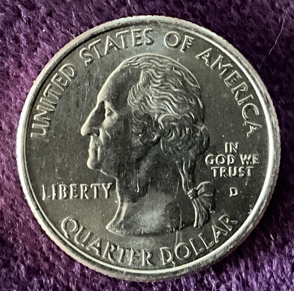 Washington Quarter 2008 D Oklahoma  coin collectible - Main Image 3